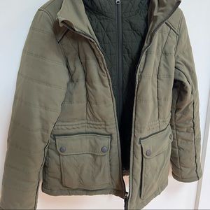 PRANA Green Parka Jacket